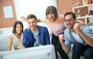 Excited young adults. Learn more about plastic surgery in Tennessee.