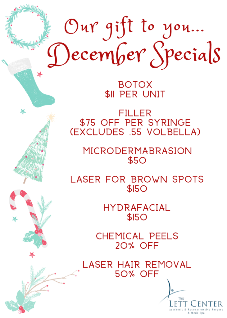 December Specials card