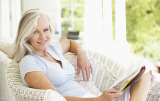 older woman enjoying life after a creast reconstruction in mt juliet tn