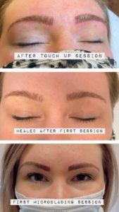 3 stages microbladed brows mt juliet