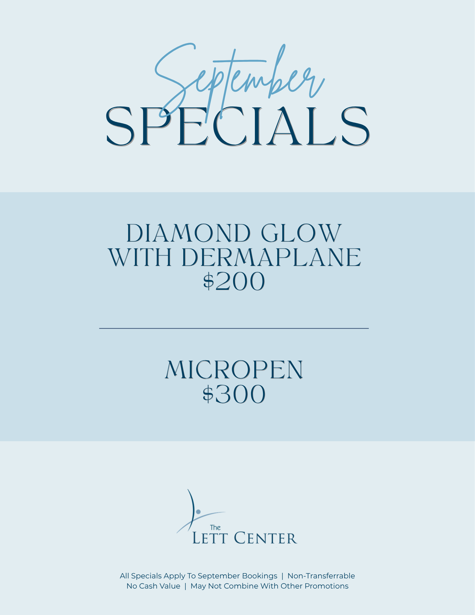July Aesthetic, Botox, and Skincare Specials at The Lett Center